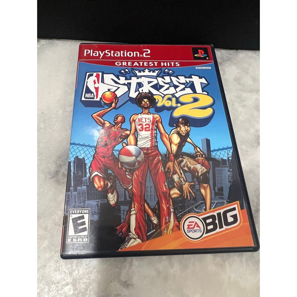 NBA Street Vol 2 PS2 PlayStation 2 Complete CIB Manual EA Sports BIG Tested